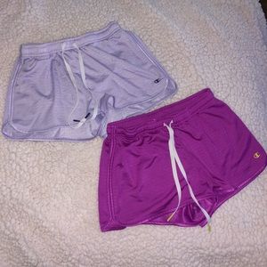 Bundle of two champion shorts